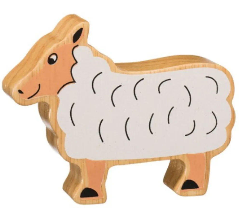 Tout Pour le Jeu Mouton en bois 100 x 79 x 25 mm