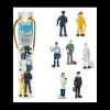 Tout Pour le Jeu Métiers : 7 figurines de jeu réalistes 6 cm