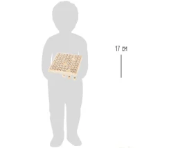 Tout Pour le Jeu Multiplication - table de calcul bois naturel