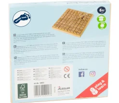 Tout Pour le Jeu Multiplication - table de calcul bois naturel