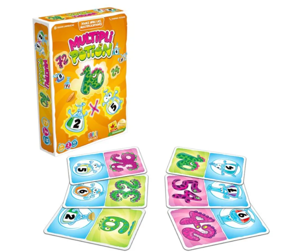 Tout Pour le Jeu Multiplipotion - Jeu de multiplication amusant