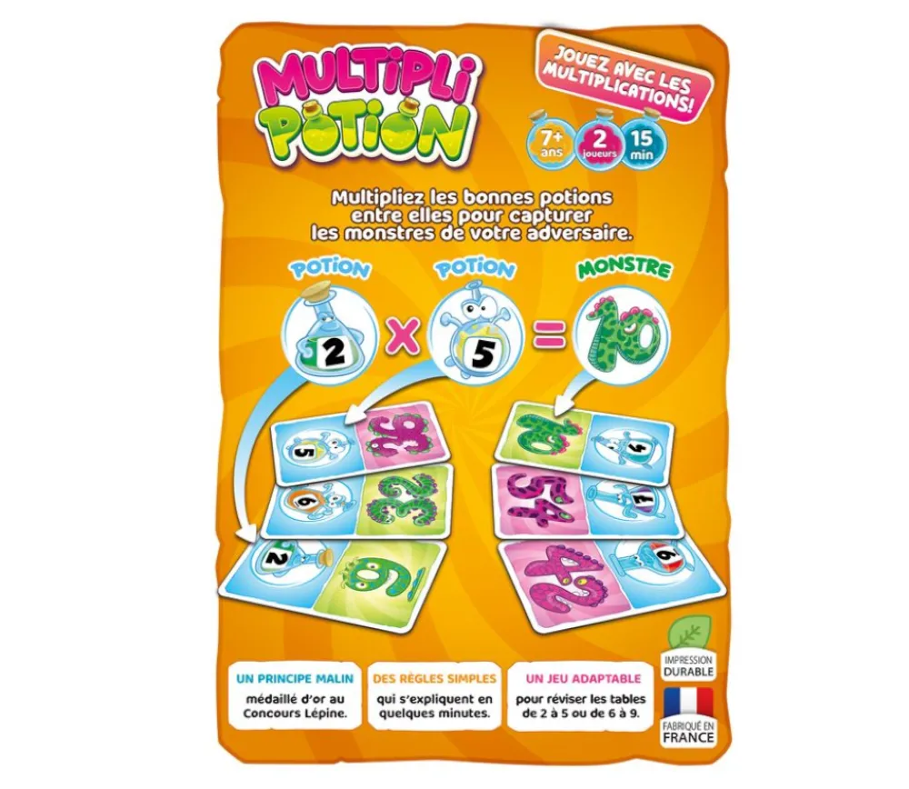 Tout Pour le Jeu Multiplipotion - Jeu de multiplication amusant