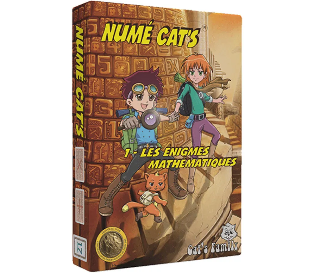 Tout Pour le Jeu Numé Cat's 1 : jeu énigmes mathématiques résolution de problèmes du CE2 au collège