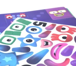 Tout Pour le Jeu Numberblocks repositionnables pour surfaces lisses : chiffres, personnages