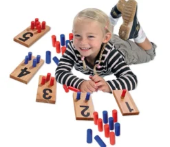 Tout Pour le Jeu Numérotation en bois de 1 à 10 - découverte des chiffres