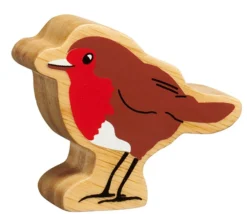 Tout Pour le Jeu Oiseau en bois brun et rouge 53 x 63 x 25 mm