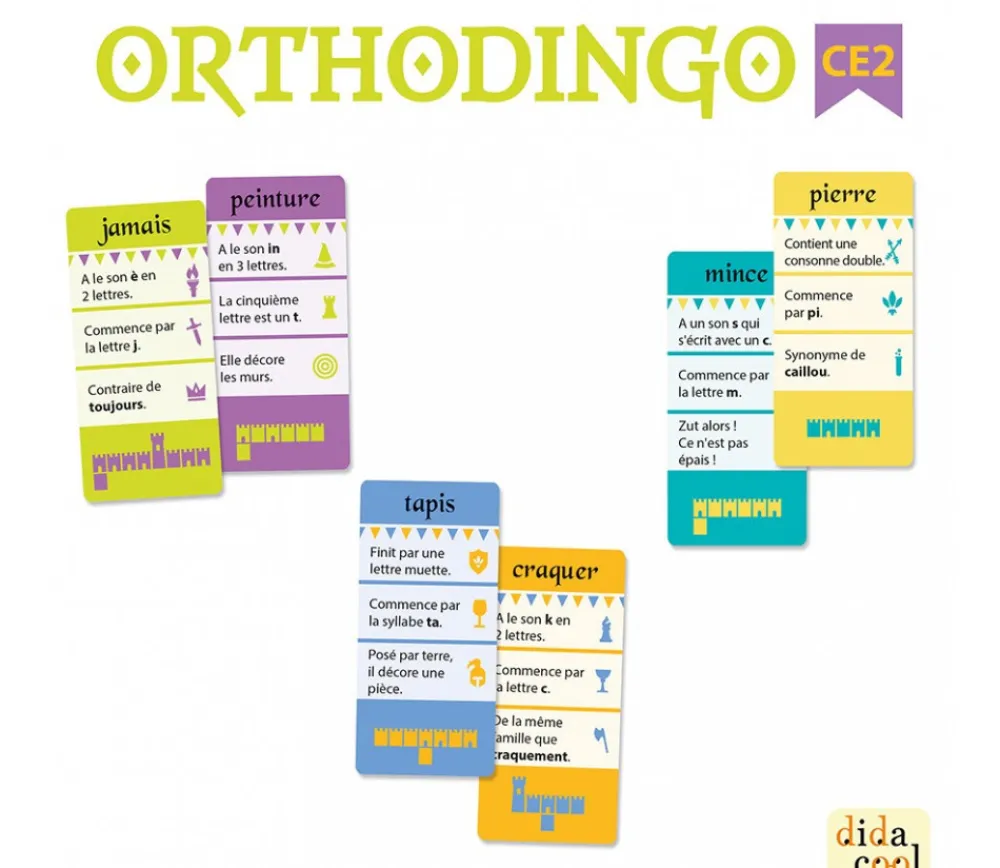 Tout Pour le Jeu Orthodingo CE2 - jeu orthographe