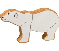 Tout Pour le Jeu Ours polaire en bois 142x 76 x 25 mm