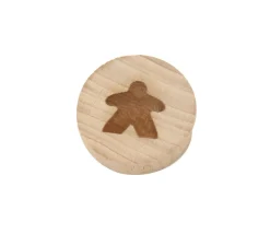 Tout Pour le Jeu Palet en bois meeple 4 cm diamètre