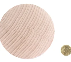 Tout Pour le Jeu Palet géant 10 cm en bois naturel 97 x 15 mm