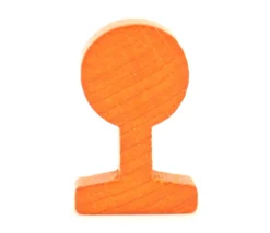 Tout Pour le Jeu Panneau circulation rond orange