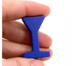 Tout Pour le Jeu Panneau circulation triangle / verre de vin