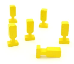 Tout Pour le Jeu Panneau jaune / verre de champagne
