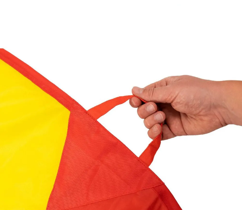 Tout Pour le Jeu Parachute Géant 3 m avec trou et 24 balles - 12 joueurs