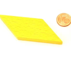 Tout Pour le Jeu Parallèlogramme en bois 47 x 24 x 8 mm jaune pour jeu achat en ligne