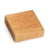 Tout Pour le Jeu Pavé 34 x 34 x 10 mm jeton bois naturel carré épais