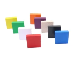 Tout Pour le Jeu Pavé en bois Carré plat 30 x 30 x 8 mm jeux à l'unité