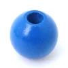 Tout Pour le Jeu Perle bois couleur bleue de 2 cm trou de 7 mm unité