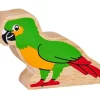 Tout Pour le Jeu Perroquet en bois 9.5 x 6.5 x 2.5 cm