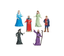 Tout Pour le Jeu Personnages de conte : 6 figurines de jeu très réalistes