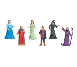 Tout Pour le Jeu Personnages de conte : 6 figurines de jeu très réalistes