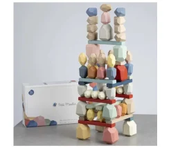 Tout Pour le Jeu Petit Menhir - Jeu éducatif avec 36 menhirs couleurs pastel