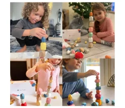 Tout Pour le Jeu Petit Menhir - Jeu éducatif avec 11 menhirs couleurs pastel