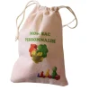 Tout Pour le Jeu Petit Sac en coton personnalisé avec votre image 14 x 10 cm