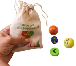 Tout Pour le Jeu Petit Sac en coton personnalisé avec votre image 14 x 10 cm