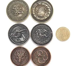 Tout Pour le Jeu Pièce métal cuivré Forged dragon à l'unité