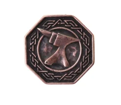 Tout Pour le Jeu Pièce octogonale métal cuivré Forged Dwarven 28 mm