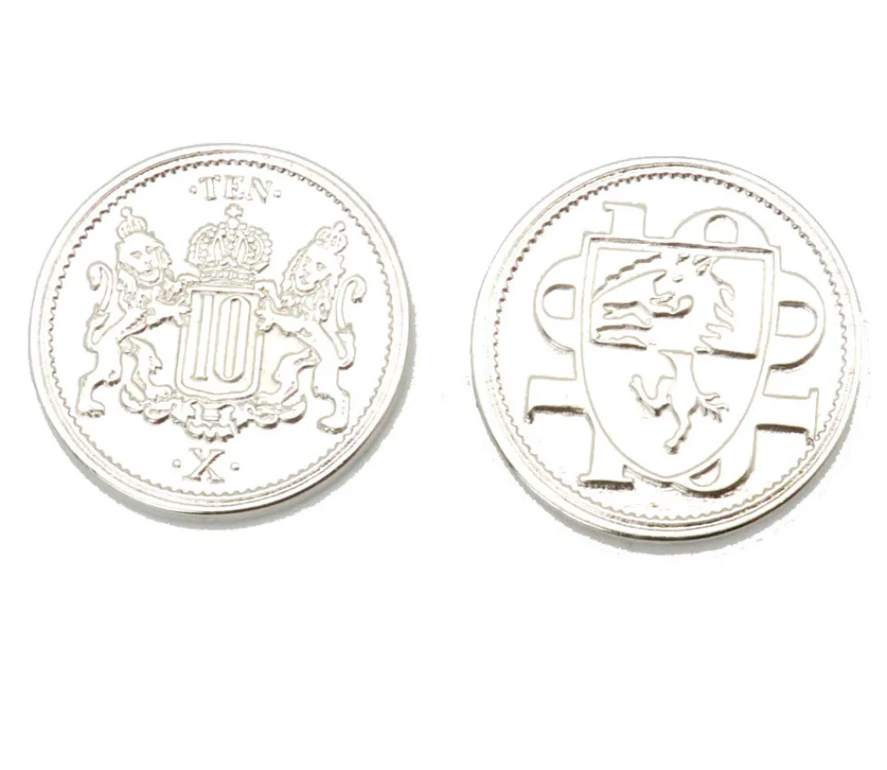 Tout Pour le Jeu Pièce Platinum métal unité valeur 10