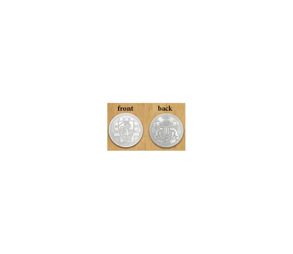Tout Pour le Jeu Pièce Platinum métal unité valeur 10