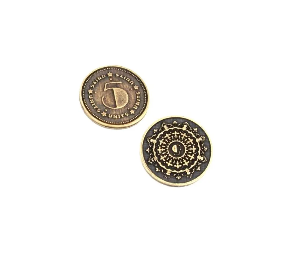 Tout Pour le Jeu Pièces en métal unité valeur 5