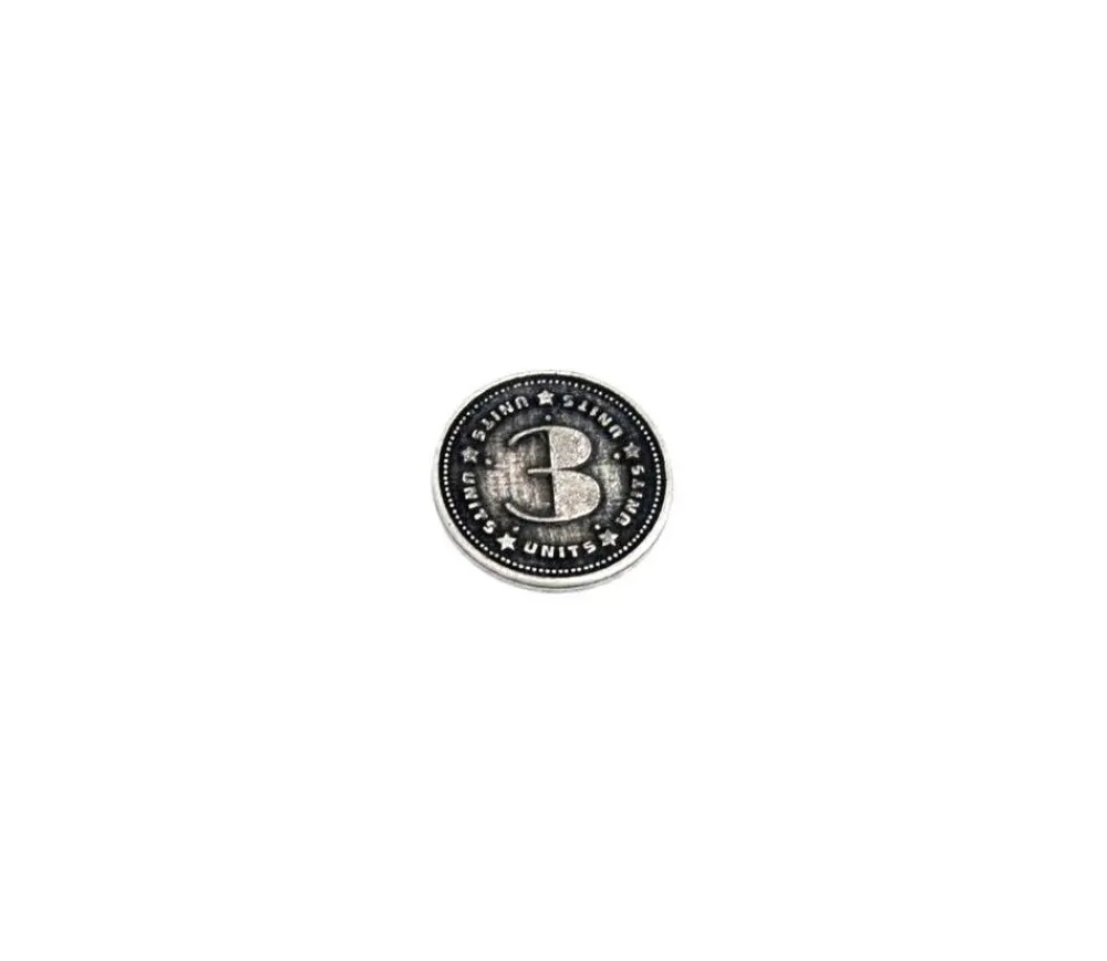 Tout Pour le Jeu Pièces en métal unité valeur 3