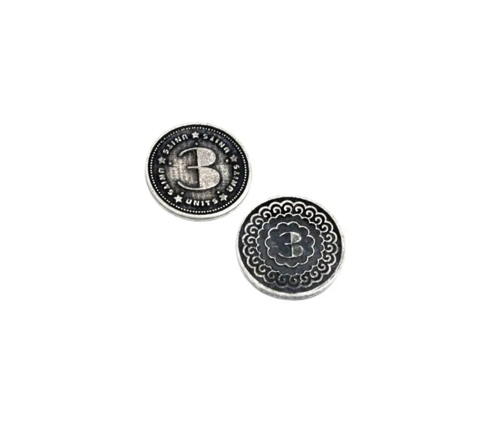 Tout Pour le Jeu Pièces en métal unité valeur 3