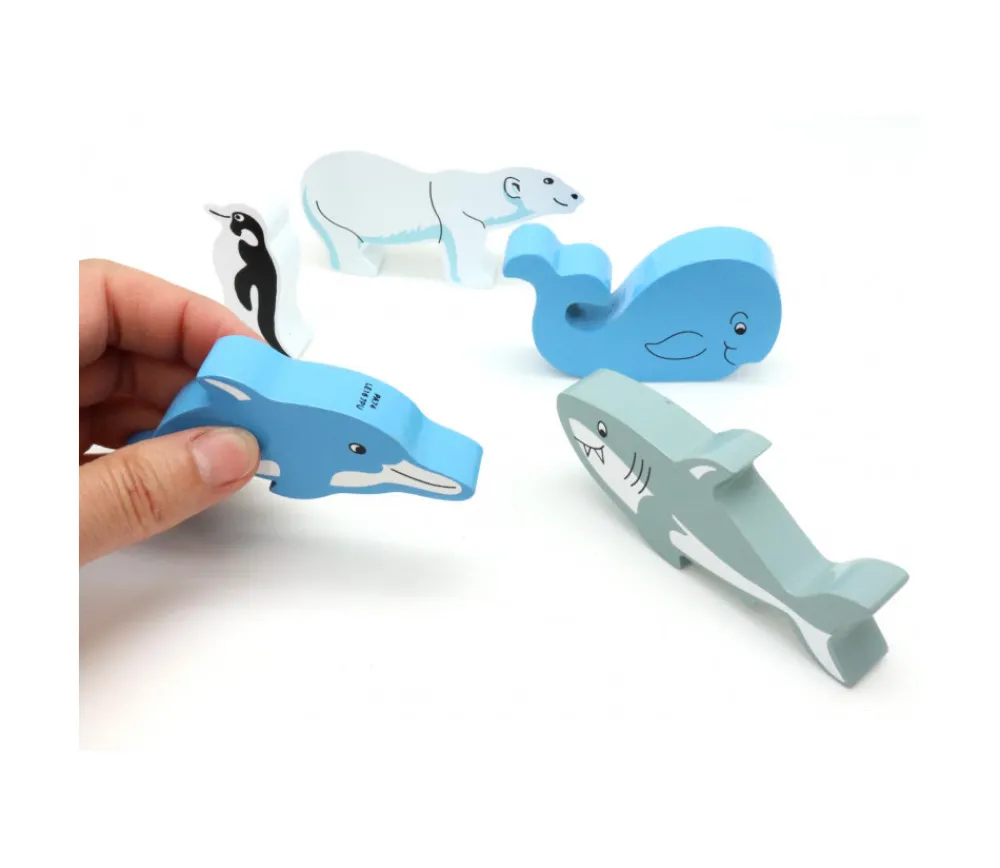 Tout Pour le Jeu Pingouin en bois 34 x 50 x 15 mm