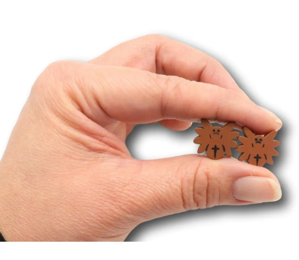 Tout Pour le Jeu Pion Araignée en bois 14 x 16 x 10 mm
