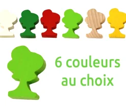 Tout Pour le Jeu Pion arbre en bois 36x25x10 mm