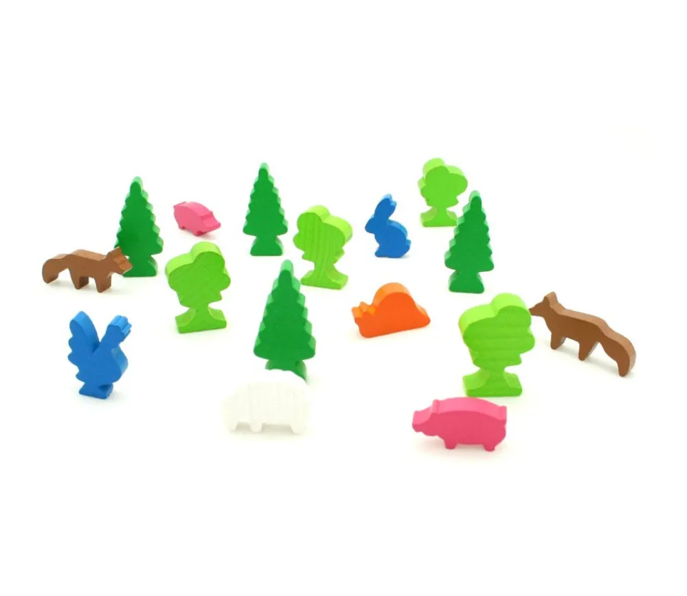 Tout Pour le Jeu Pion arbre en bois 36x25x10 mm