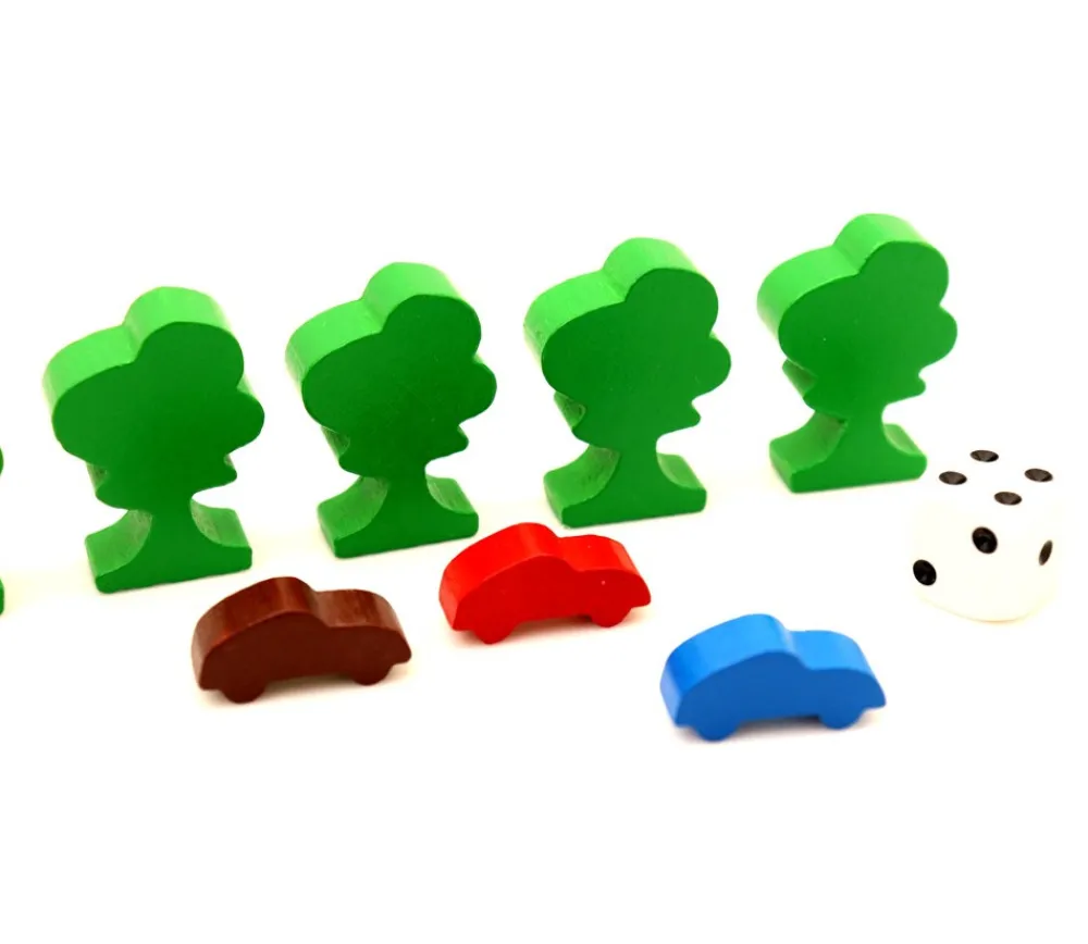 Tout Pour le Jeu Pion arbre en bois 36x25x10 mm