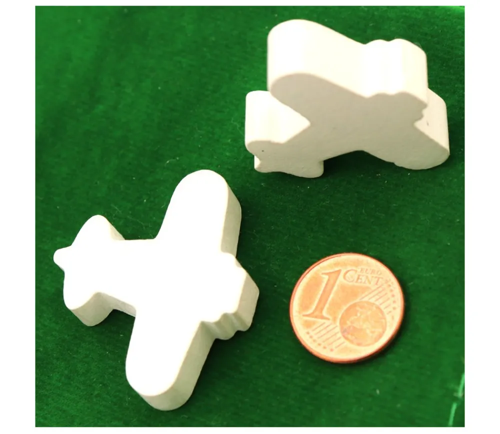 Tout Pour le Jeu Pion avion coloré pour jeu 30 x 35 x 8 mm à l'unité