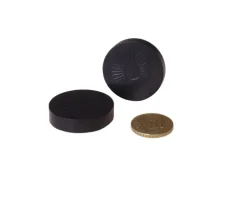 Tout Pour le Jeu Pion bois 30 mm noir, doré ou naturel moulure soleil à l'unité