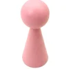 Tout Pour le Jeu Pion bois XXL 10 cm rose pour jeu. Grand pion 100 mm diam 43 mm