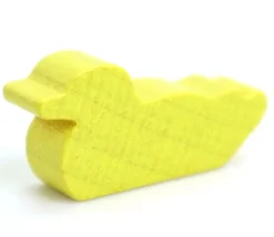 Tout Pour le Jeu Pion canard jaune en bois pour jeu