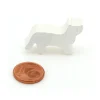 Tout Pour le Jeu Pion Chat blanc en bois pour jeu 30x19x8 mm