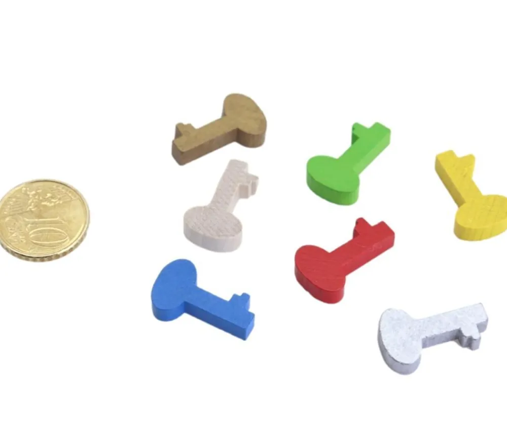 Tout Pour le Jeu Pion clef en bois 21 x 15.5 x 4.5 mm