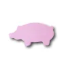Tout Pour le Jeu Pion cochon rose en bois 30 x 14 x 8 mm.