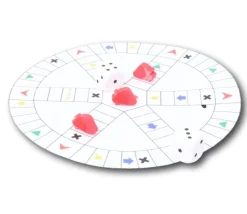 Tout Pour le Jeu Pion Coeur humain bonne santé et malade en bois