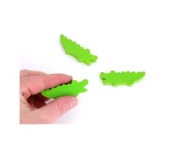 Tout Pour le Jeu Pion crocodile vert en bois